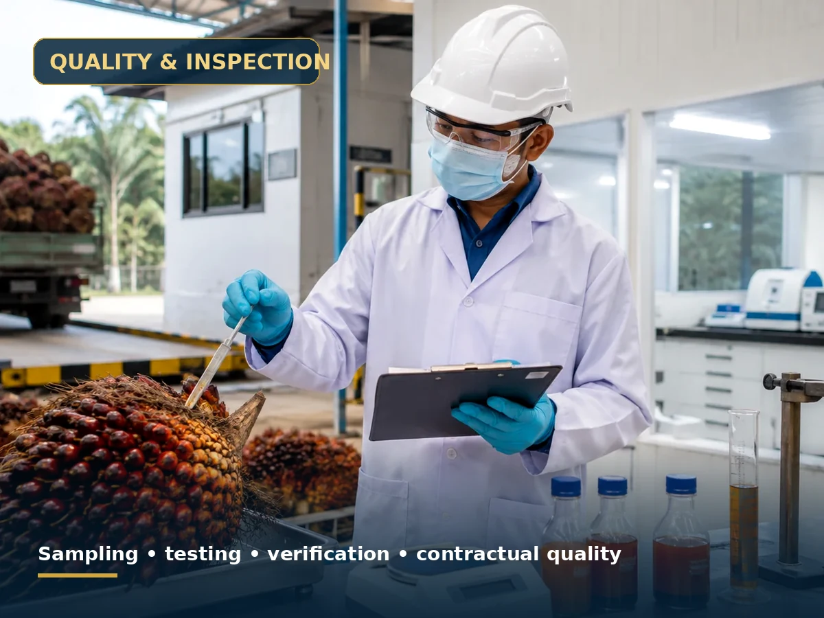 Quality inspection and sampling